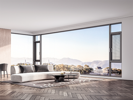 HYGP125H Series Insulation Casement Window or Door with Screen